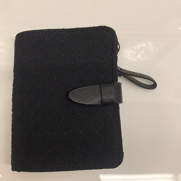 Vera Bradley Bags Vera Bradley Black Quilted Small Rfid Wallet